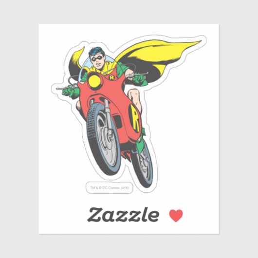 Robin Rides Sticker (Vel)