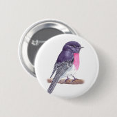 Robin Ronde Button 5,7 Cm (Voorkant /achterkant)