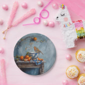 Robin - Ronde papieren Borden Bordje (Feest)