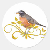 Robin Ronde Sticker (Voorkant)