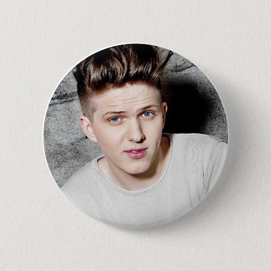 Robin Standard, 5,7 cm rondetoestel (2,25 inch) Ronde Button 5,7 Cm (Voorkant)