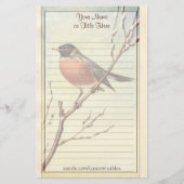  Robin Stationery Briefpapier (Voorkant)