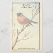  Robin Stationery Briefpapier (Voorkant)