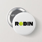Robin Tennis Ronde Button 5,7 Cm (Voorkant /achterkant)