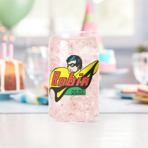 Robin The Boy Wonder Blikvorm Glas