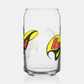 Robin The Boy Wonder Blikvorm Glas (Links)