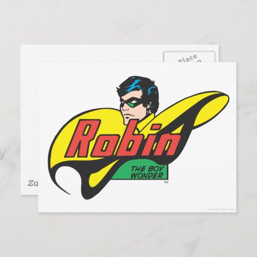 Robin The Boy Wonder Briefkaart (Voorkant / Achterkant)