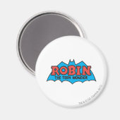 Robin The Teen Wonder Logo Magneet (Voorkant / Achterkant)