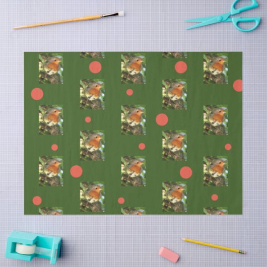 Robin Tissue Paper Tissuepapier (Craft)