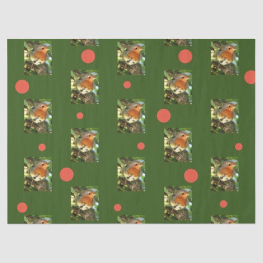 Robin Tissue Paper Tissuepapier (Voorkant)