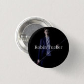 Robin Tucker Small Pin #1 Ronde Button 3,2 Cm (Voorkant /achterkant)