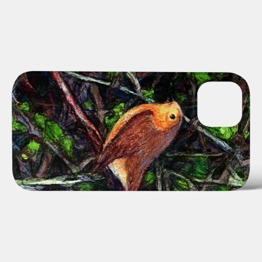 Robin Tweet tweet Case-Mate iPhone Case (Achterkant (horizontaal))