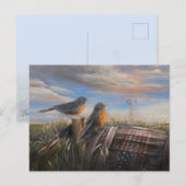 Robin Uitnodiging Briefkaart (Voorkant / Achterkant)