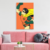 Robin Uppercut Canvas Afdruk (Insitu (Woonkamer))