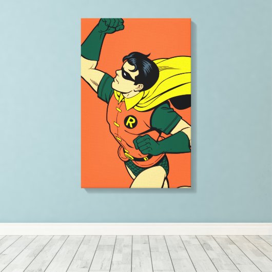 Robin Uppercut Canvas Afdruk (Insitu (Houten vloer))