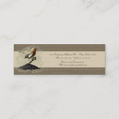 Robin vindt de Sleutel, het malplaatje van de visi Mini Visitekaartje (Achterkant)