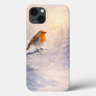 Robin Vogel Winter Ochtend Aquarel Case-Mate iPhone Case