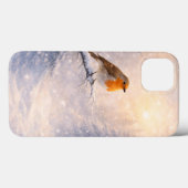 Robin Vogel Winter Ochtend Aquarel Case-Mate iPhone Case (Achterkant (horizontaal))