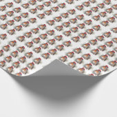 Robin Winter Delight Cadeaupapier (Hoek)