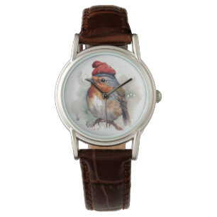 Robin Winter Delight Horloge