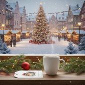 Robin Winter Delight, op maat Cadeaulabel