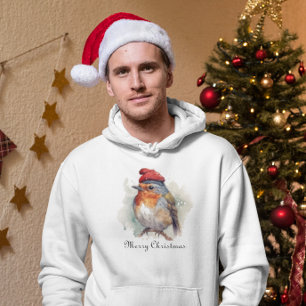 Robin Winter Delight, op maat Hoodie