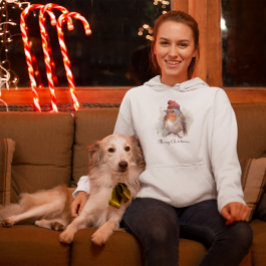 Robin Winter Delight, op maat Hoodie