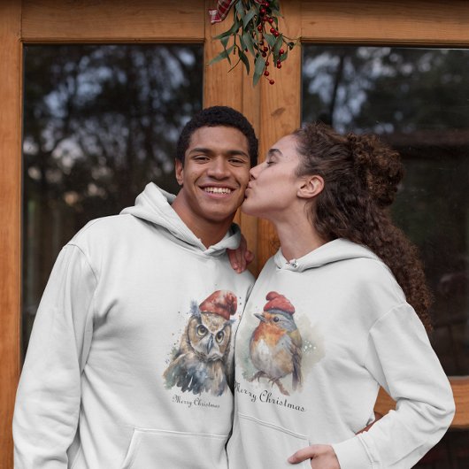 Robin Winter Delight, op maat Hoodie