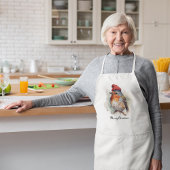 Robin Winter Delight, op maat Schort