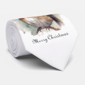 Robin Winter Delight, op maat Stropdas (Opgerold)