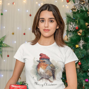 Robin Winter Delight, op maat T-shirt