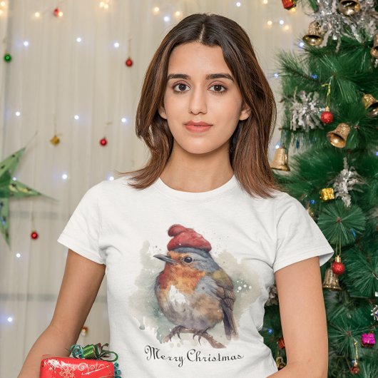 Robin Winter Delight, op maat T-shirt