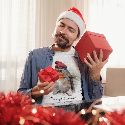 Robin Winter Delight, op maat T-shirt