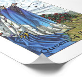 Robin Wood Tarot - Koningin van Swords Poster (Hoek)