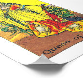 Robin Wood Tarot - Koningin van Wands Poster (Hoek)