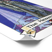 Robin Wood Tarot - majoor 09 The Hermit Poster (Hoek)