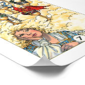 Robin Wood Tarot - Zeven jongen Poster (Hoek)
