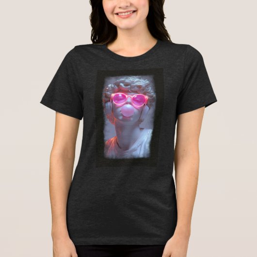 #robinhood Vibes Tri-Blend Shirt (Voorkant)