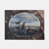 Robins 250 yr Branch Co mich Deurmat (Voorkant)