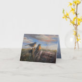 Robins 4 x 5.6 kaart (Gele Bloem)