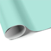 Robin's Egg Blauwe Glanzende Inpakpapier (Rol Hoek)