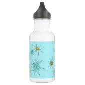 Robin's Egg Blue Atomic Starbursts Water Bottle Waterfles (Links)
