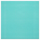 Robin's Egg Blue Blauwgroen Cyan Polka Dot Stof (Swatch)