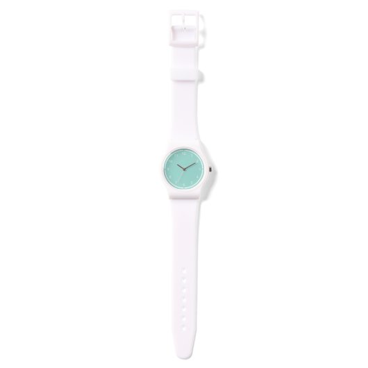 Robin's Egg Blue Jewelry Box Horloge (Bandje)