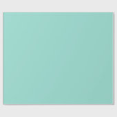 Robin's Egg Blue Matte Wrapping Paper Cadeaupapier (Vlak)