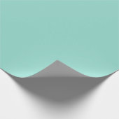 Robin's Egg Blue Matte Wrapping Paper Cadeaupapier (Hoek)