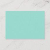 Robin's Egg Blue Mighty Visitekaartje (Achterkant)
