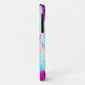 Robin's Egg Blue Peppermint Twist Phlox Flowers Case-Mate iPhone Case (Achterkant/links)