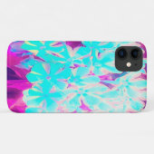 Robin's Egg Blue Peppermint Twist Phlox Flowers Case-Mate iPhone Case (Achterkant (horizontaal))