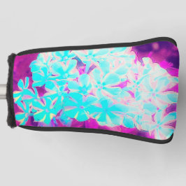 Robin's Egg Blue Peppermint Twist Phlox Flowers Golfheadcover